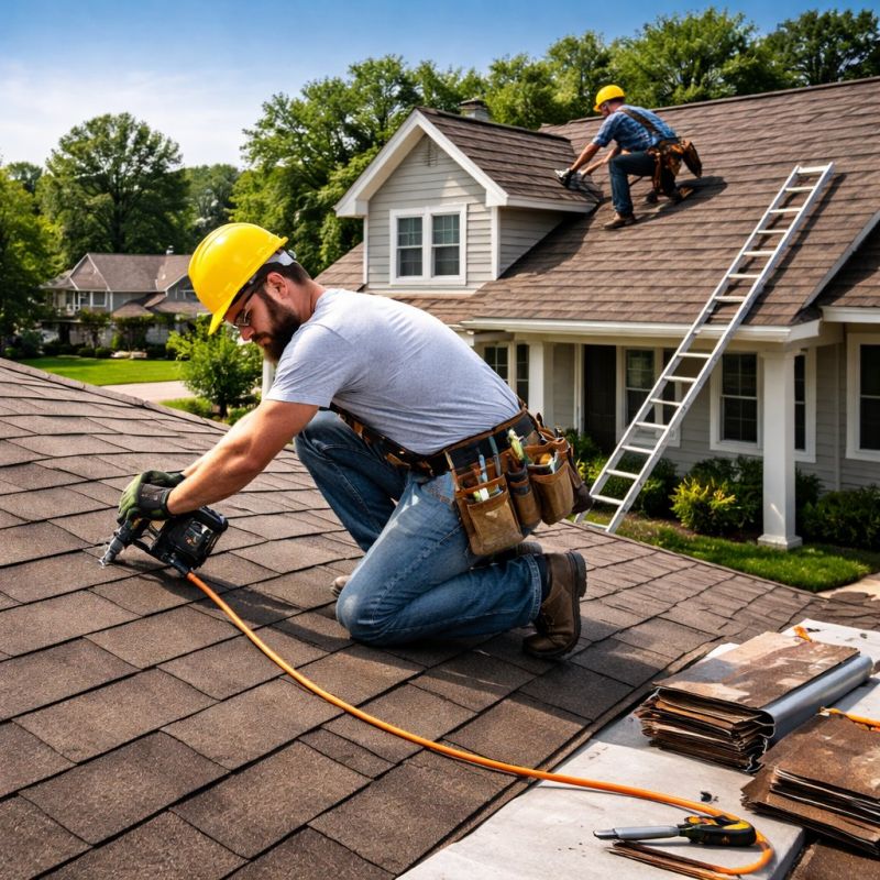 Asphalt Roofing Service in Framingham, MA