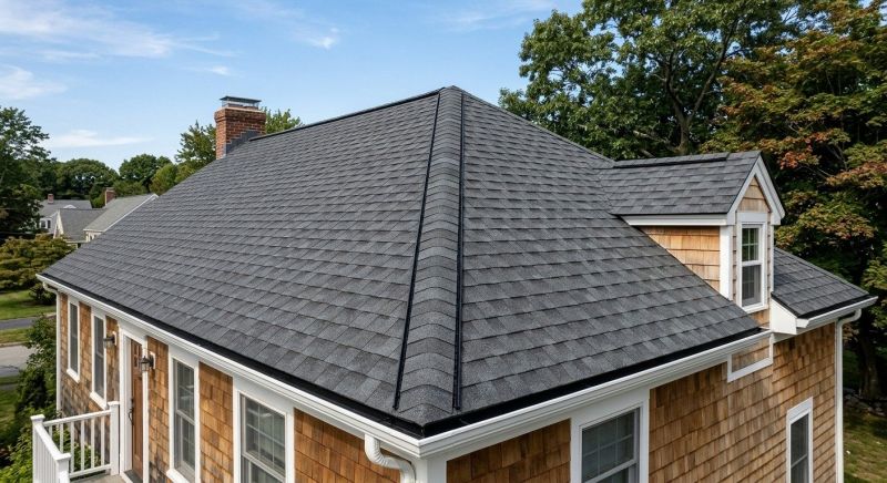 A Frame Roof Installation in Framingham, MA