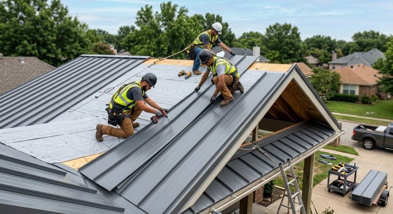 Aluminum Roof Installation in Fredericksburg, VA