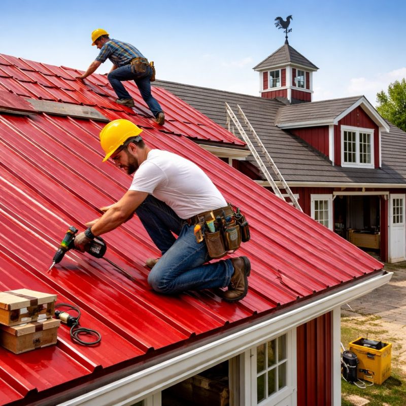 Barn Roof Installation in Alexandria, VA