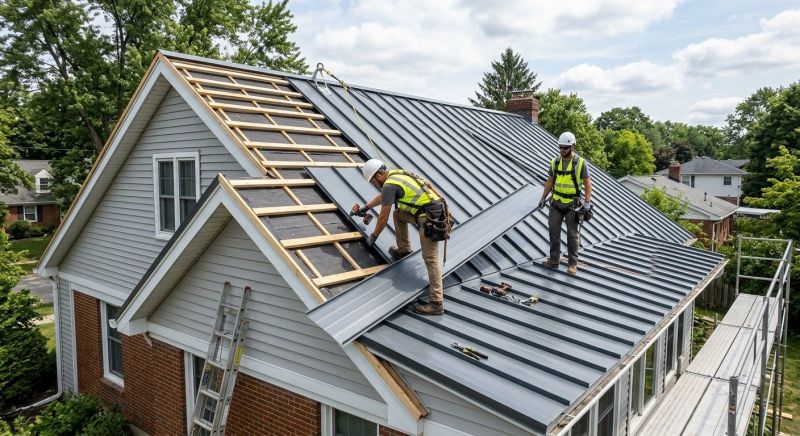 Barn Roof Installation in Naperville, IL
