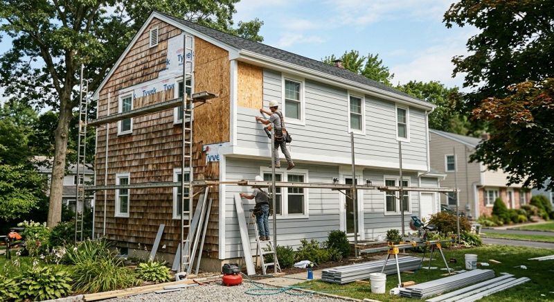 Building Siding Installation in West Hartford, CT