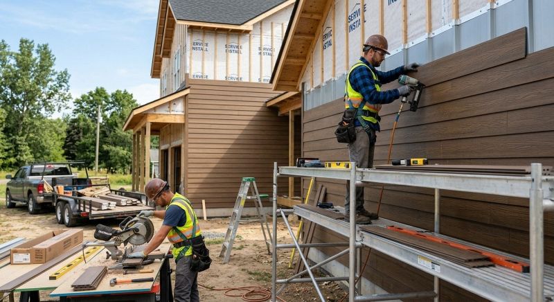 Composite Siding Installation in Fairfield County, CT