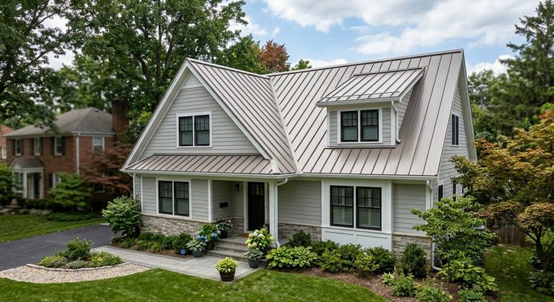 Copper Roof Replacement in Fredericksburg, VA