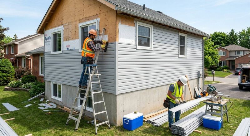 Dutch Lap Siding Installation in Nashua, NH