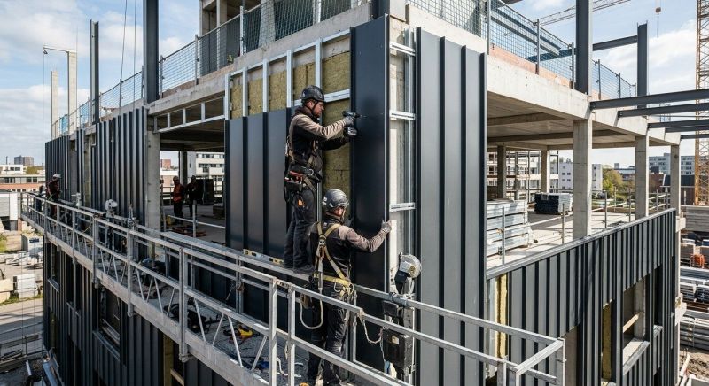 Steel Cladding Installation in Fairfield County, CT