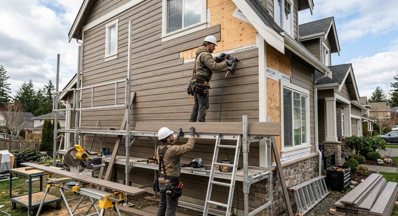 Wood Barn Siding Installation in Stamford, CT